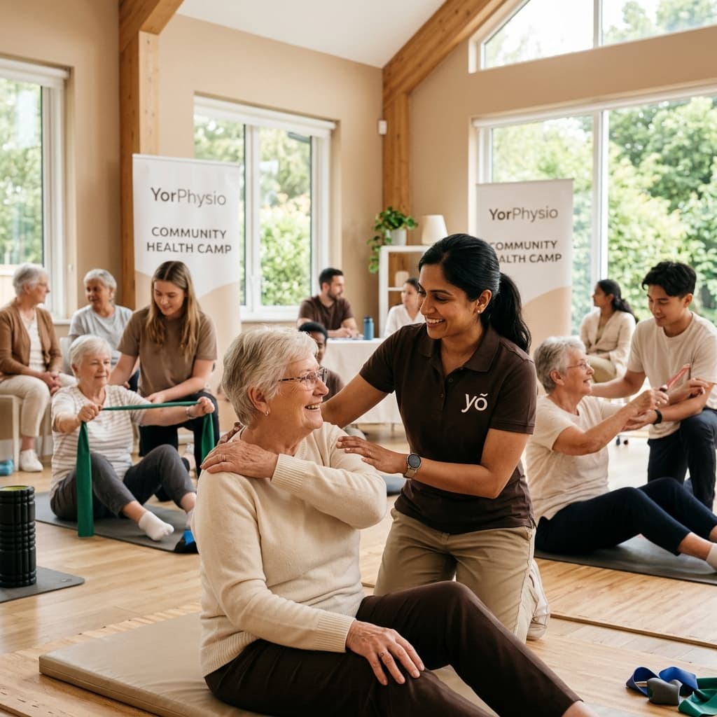 YorPhysio physiotherapist conducting community health assessment